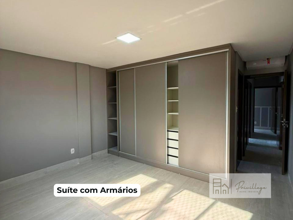Apartamento 3 Quartos com Armários e Ar-Condicionado – Centro | Primavera do Leste